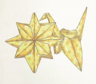 Origami Drawing Best Drawing Skill