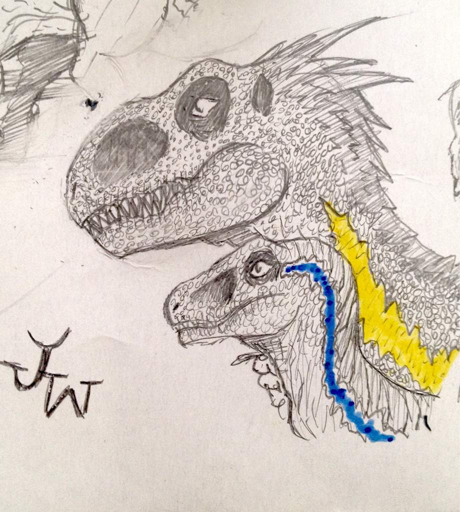 Jurassic World Drawing Pencil Sketch Colorful
