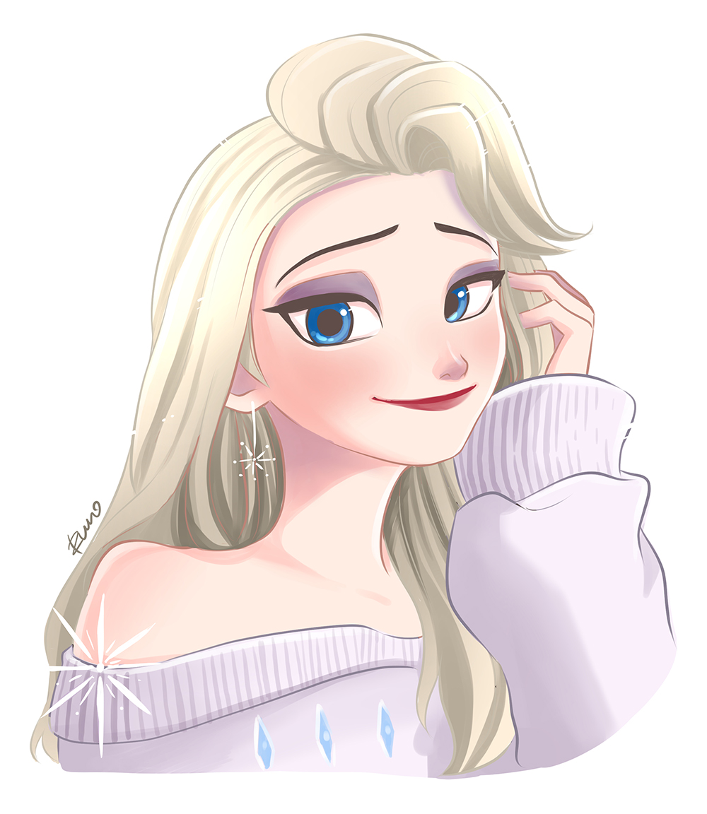 Frozen Elsa Disney Princess Drawing Sketch Drawing Skill