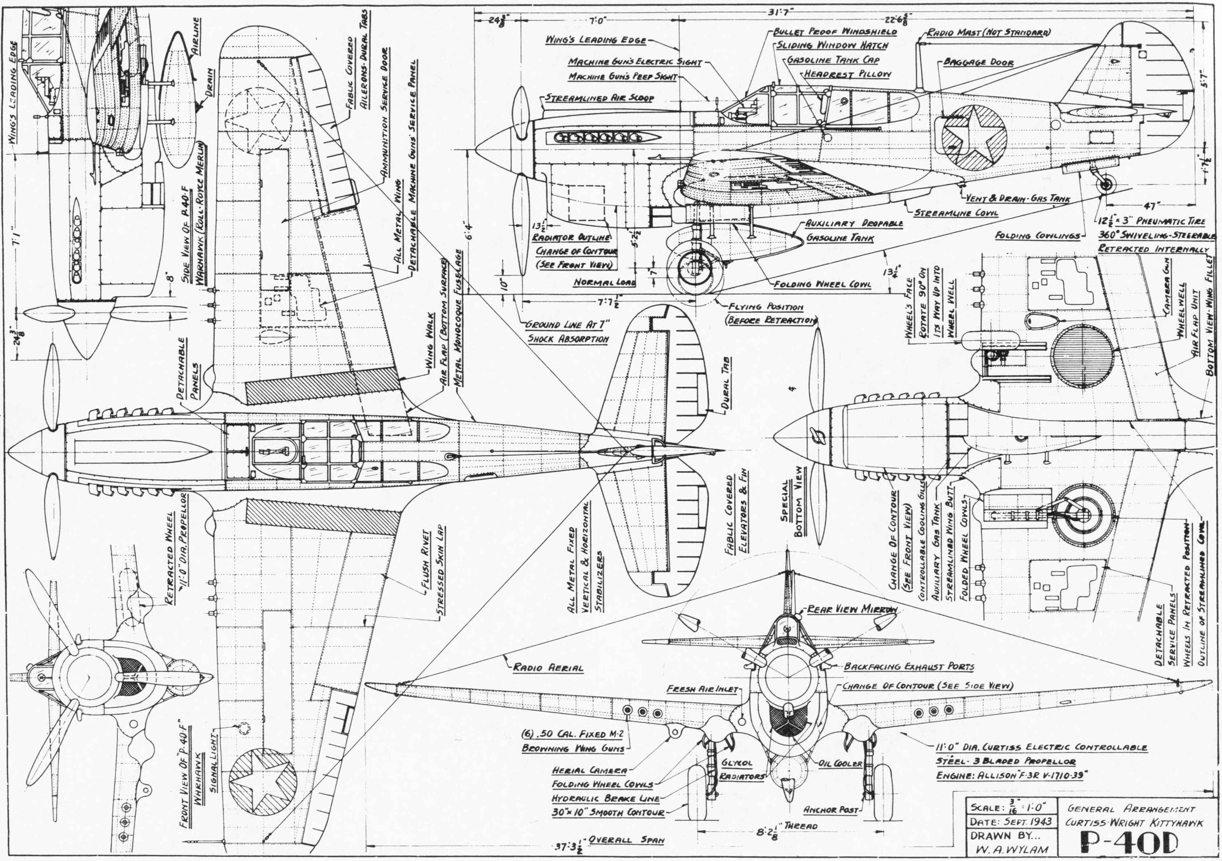 aeronautical engineering drawing