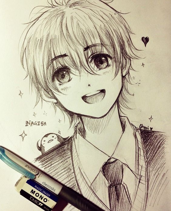Anime Boy Picture Drawing  Drawing Skill