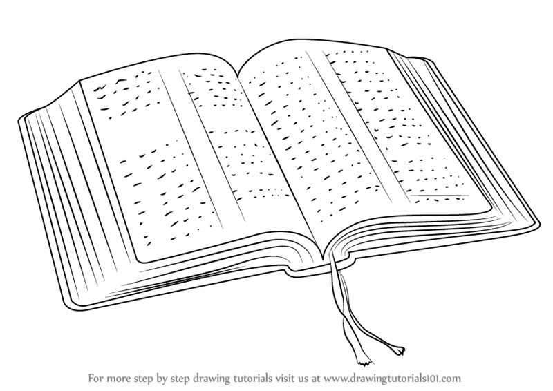 How to Draw a Book 13 Steps with Pictures  wikiHow
