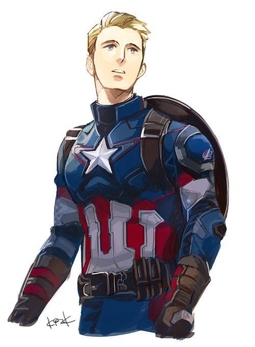 Captain America Drawing | Drawing Skill