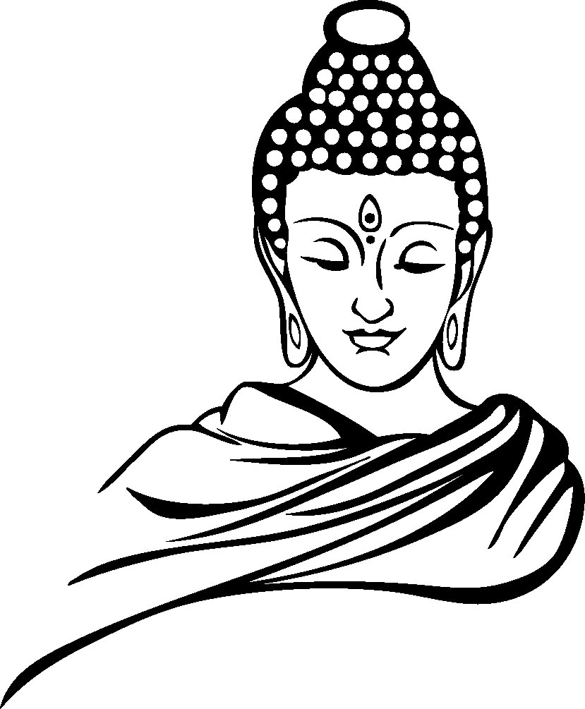 Lord Buddha Drawing | गौतम बुद्ध जी का चित्र | How To Draw Gautam Buddha  Step By Step - YouTube