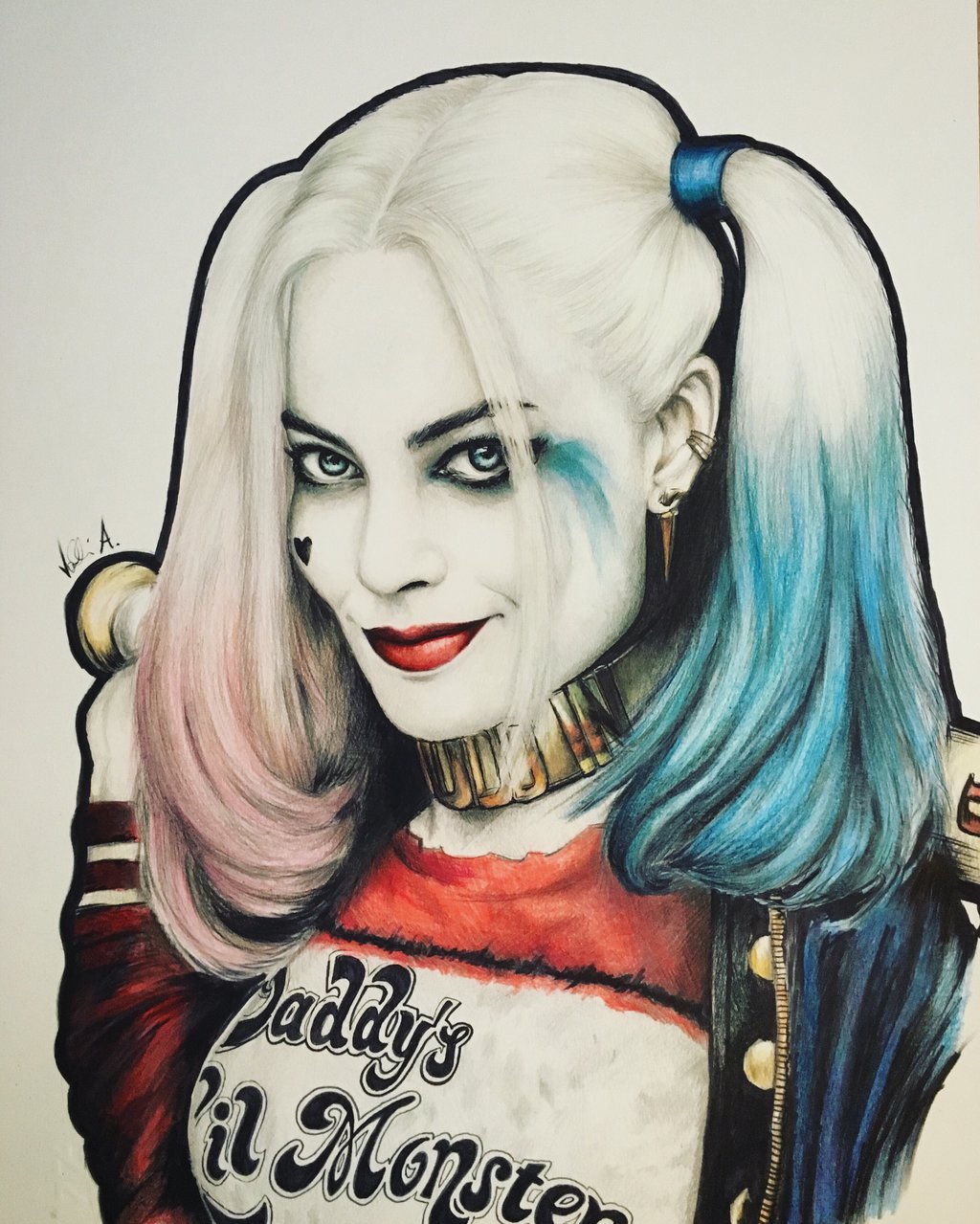David Duke - Harley Quinn Joker Sketch Cover