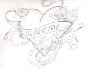 I Love You Best Art - Drawing Skill