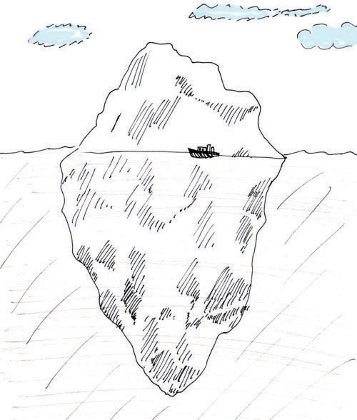 Iceberg - Drawing Skill