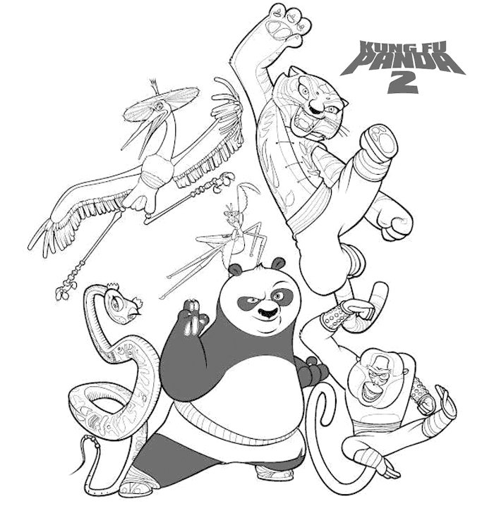 How to Draw Tigress Kung Fu Panda