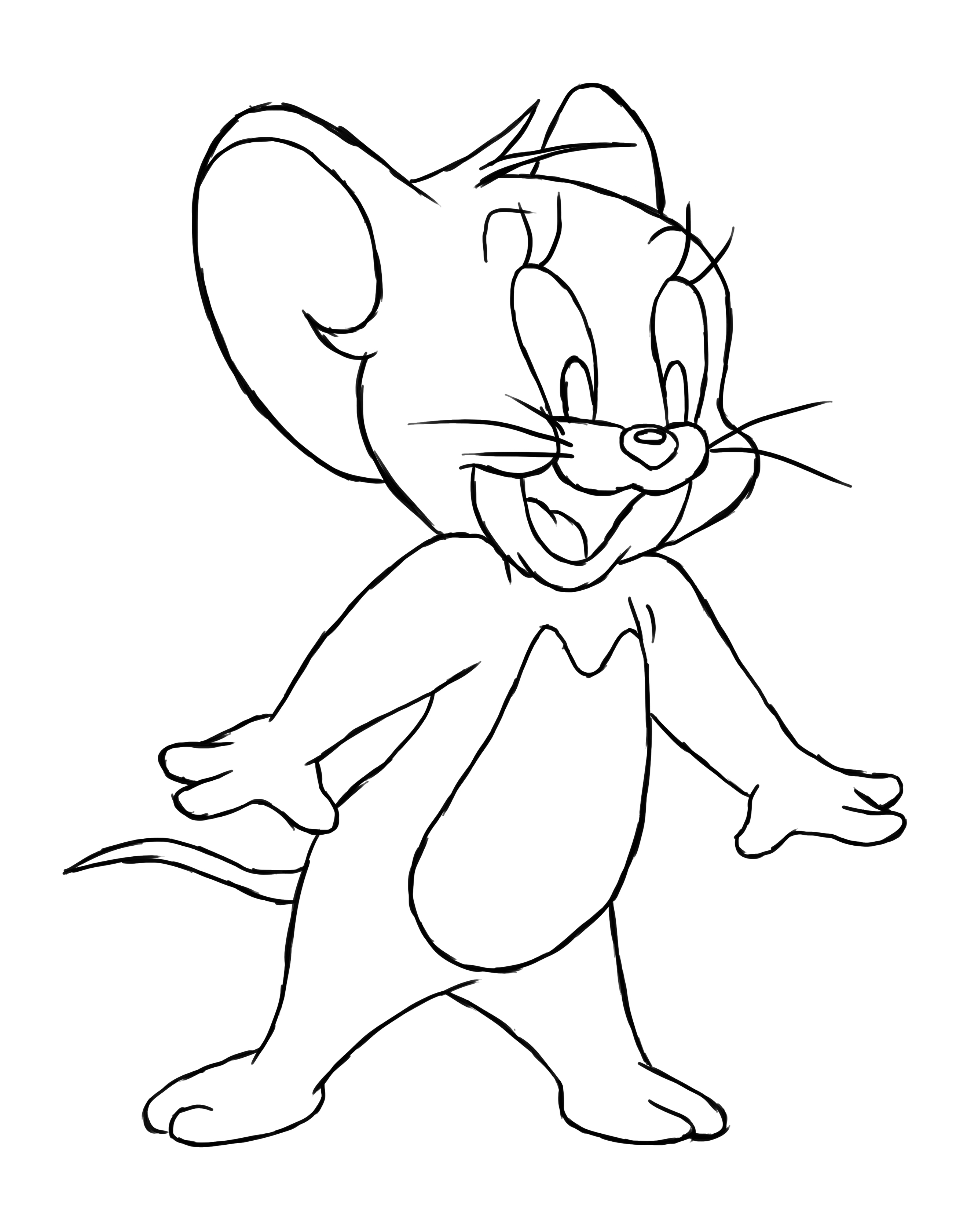 Tom and Jerry - Drawing Skill
