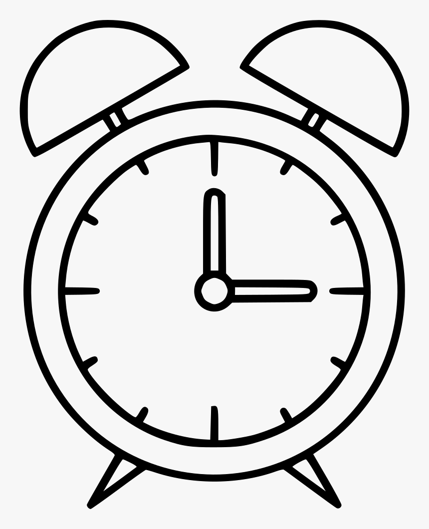 alarm clock drawing