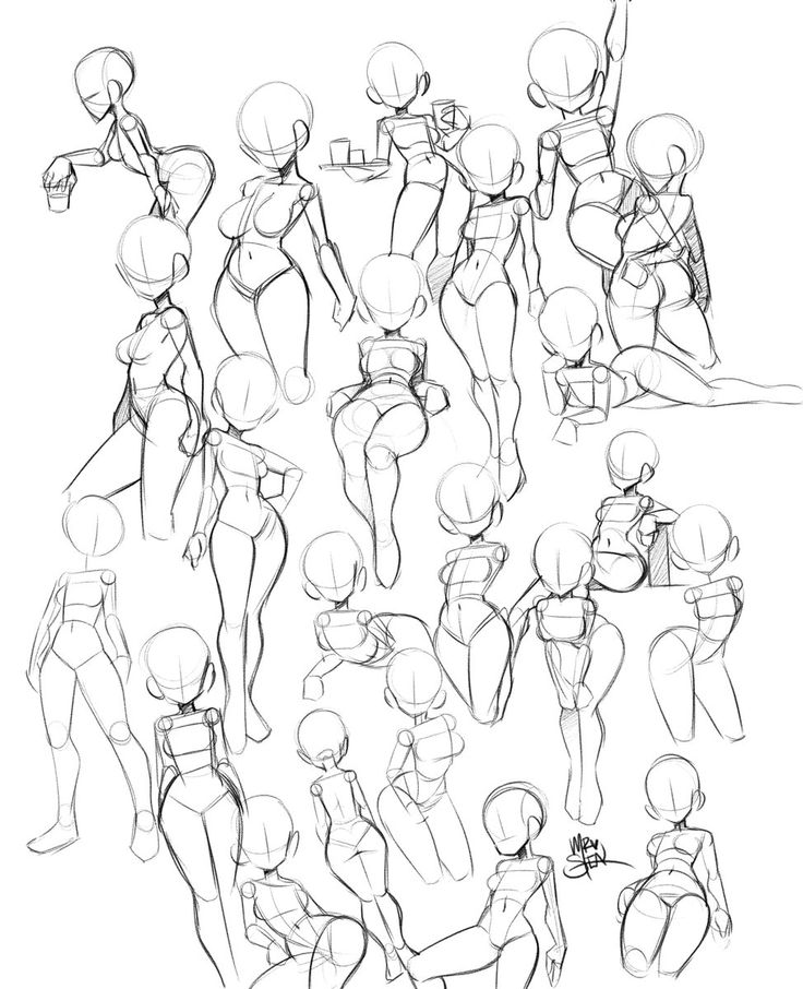 100 Female Art Pose Body Reference PNG Files Adult Female Anatomy Drawing  Stylish Body Type 7 Head Tall Body Ratio 100 Poses Images - Etsy