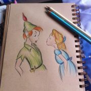 Disney Characters Drawing Art - Drawing Skill