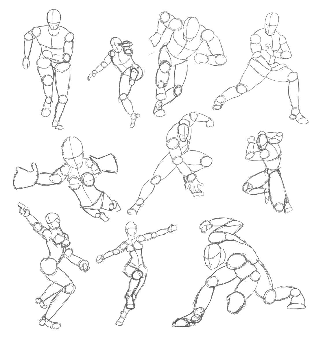 Pose Reference — https://gumroad.com/posemuse Volume 1 - Dynamic...