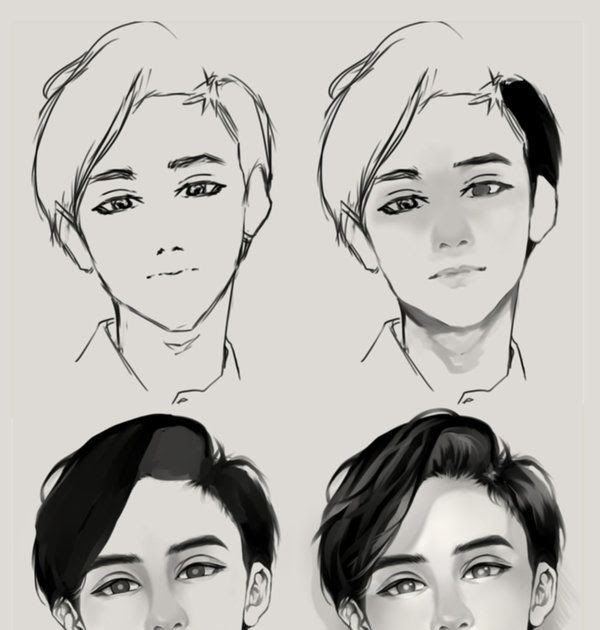Drawing faces in different angles by Kim39  Make better art  CLIP STUDIO  TIPS