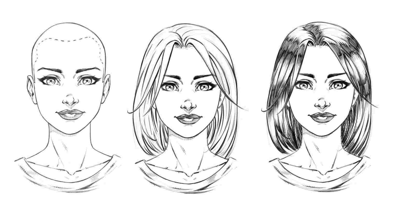 The Definitive Guide On How To Draw An Anime Face  Paintingcreativity