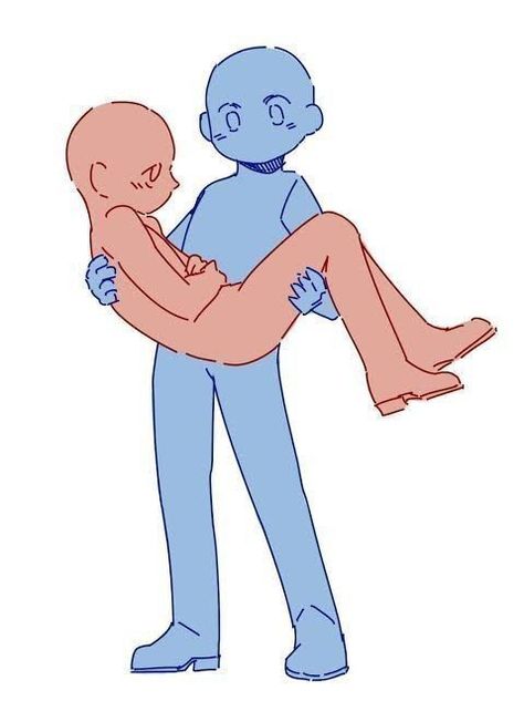 2 People Base Drawing Pics