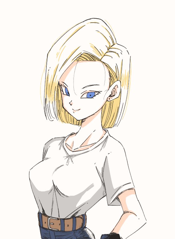 Android 18 Drawing Amazing