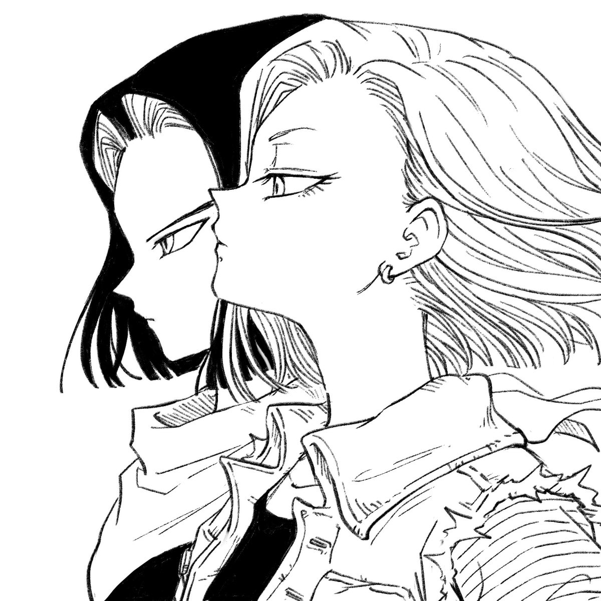 Android 18 Drawing Picture