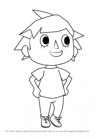 Animal Crossing Drawing High-Quality - Drawing Skill