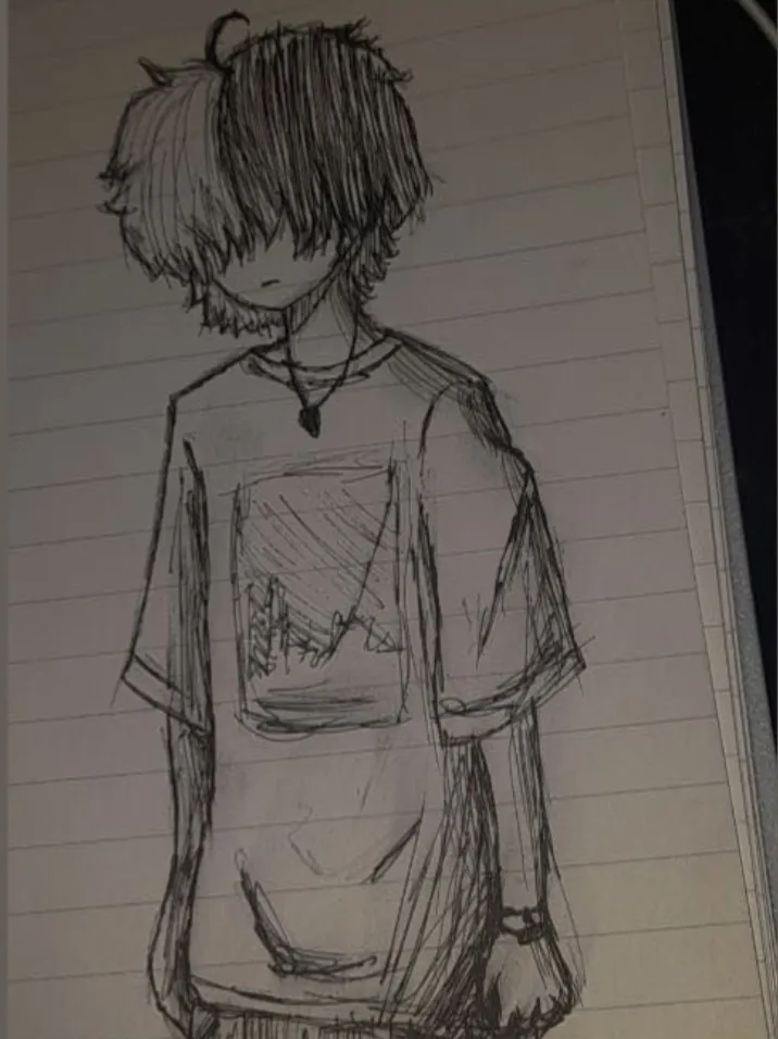Anime Emo Art Drawing