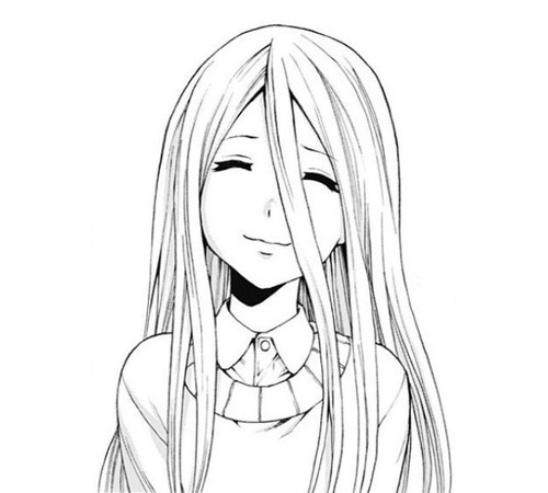 smile drawing anime