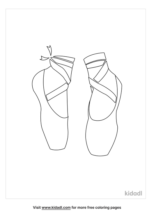Ballet Shoes Drawing Art