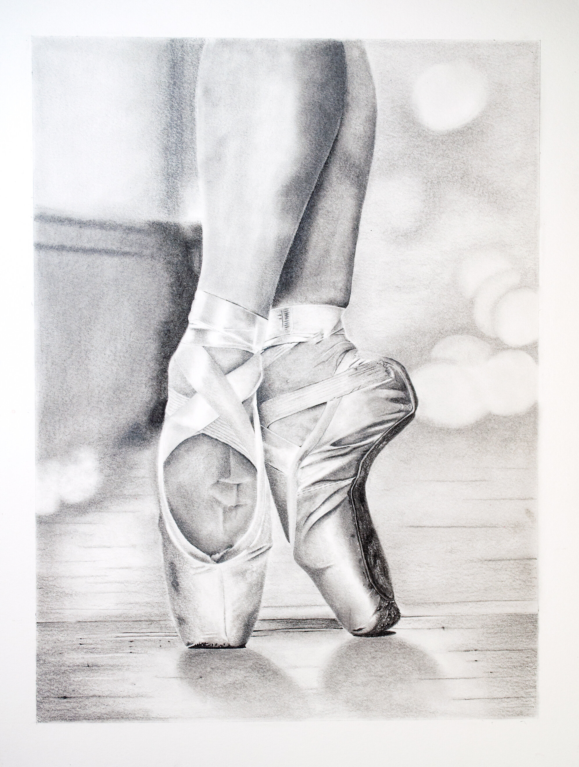 Ballet Shoes Drawing Pics