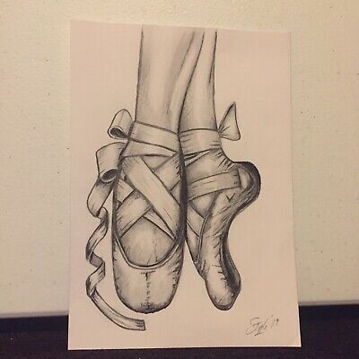 Ballet Shoes Drawing