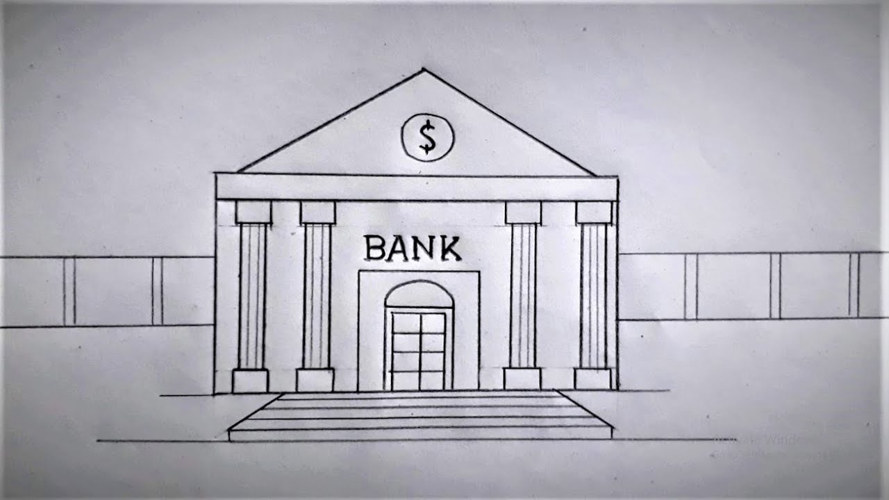 Bank Art Drawing