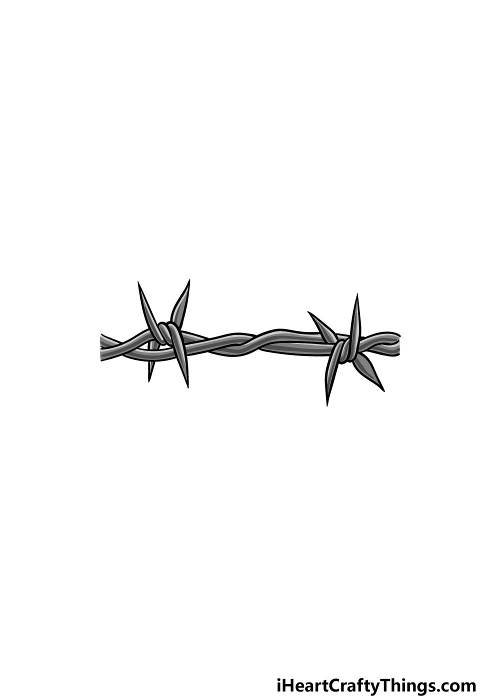 Barbed Wire Drawing Pic