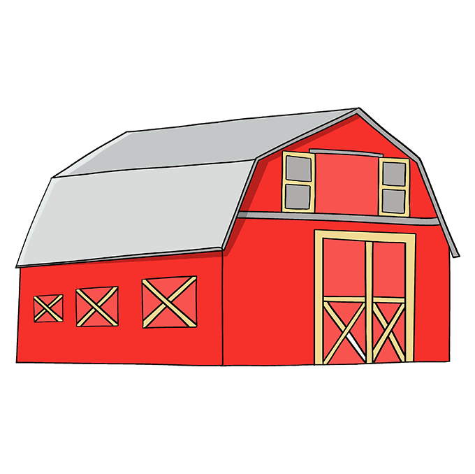 Barn Drawing Pictures