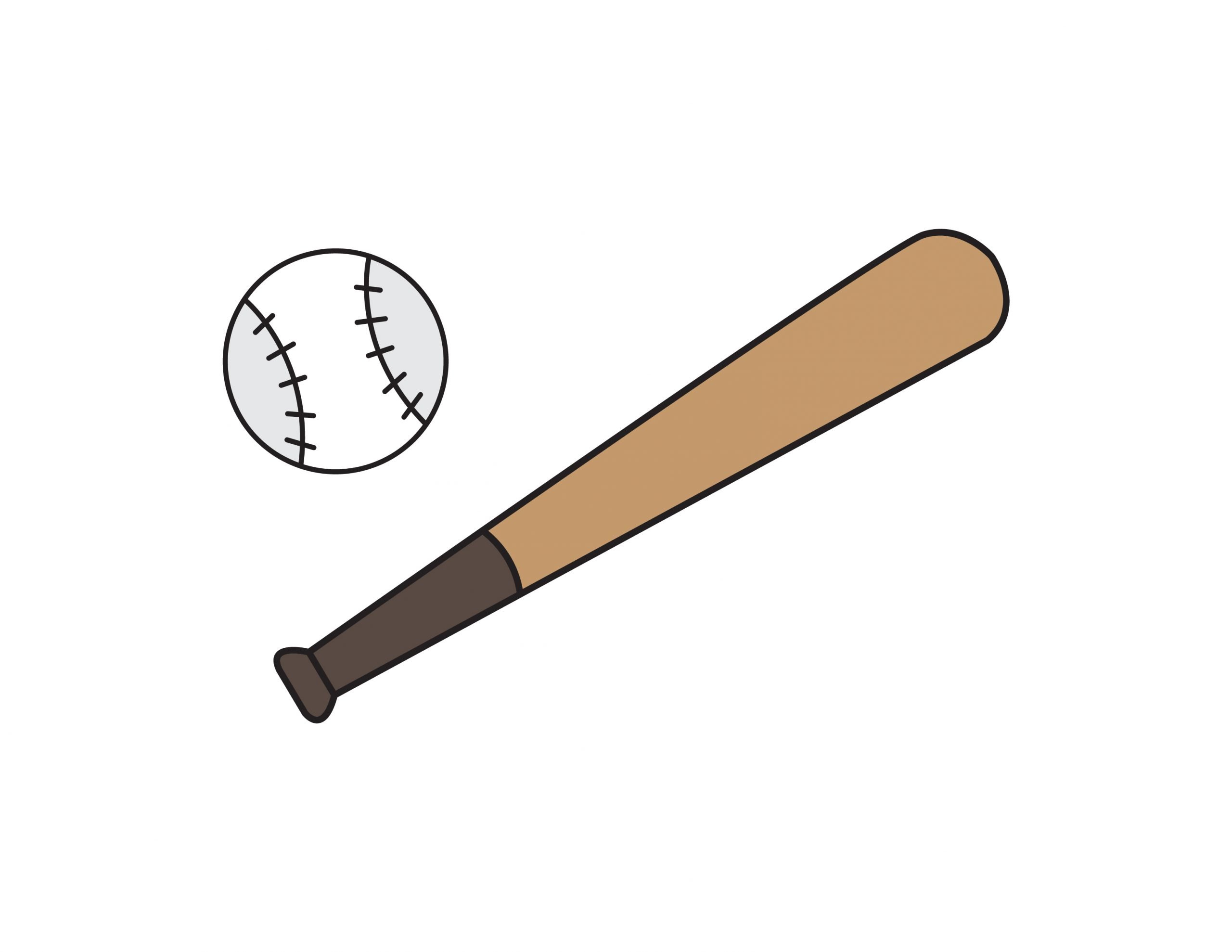 Baseball Bat Drawing Pic