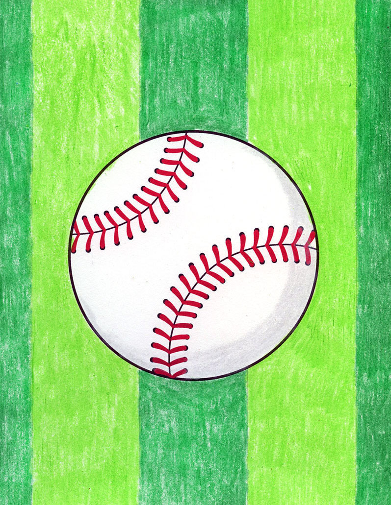 Baseball Drawing Pic