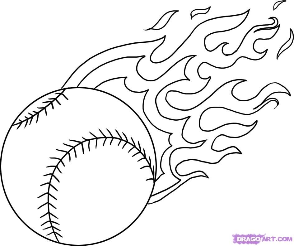 Baseball Drawing Pics