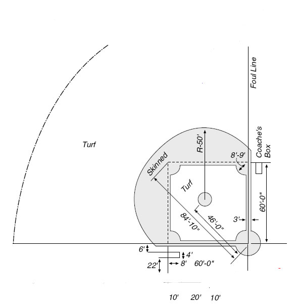 Baseball Field Drawing Pics