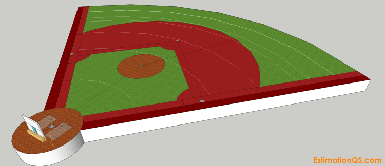 Baseball Field Drawing Realistic