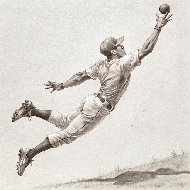 Baseball Player Best Drawing