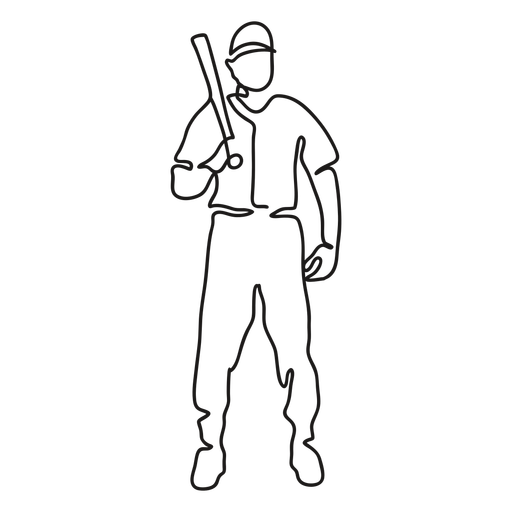 Baseball Player Drawing Pics