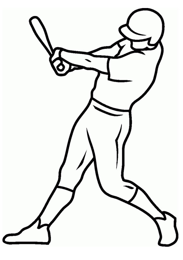 Baseball Player Drawing