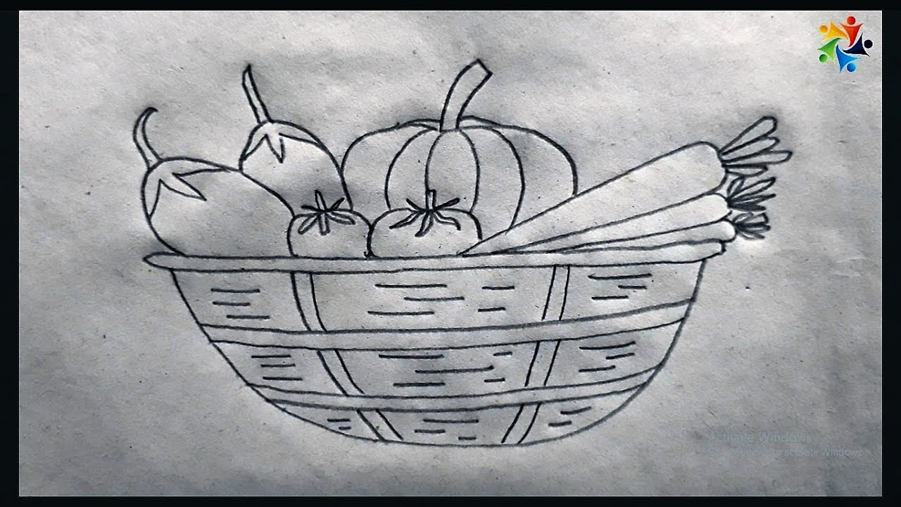 Basket Drawing