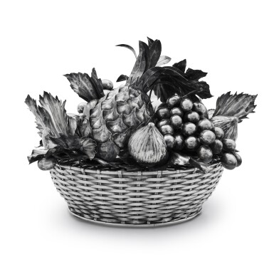 Basket Fruit Drawing Art