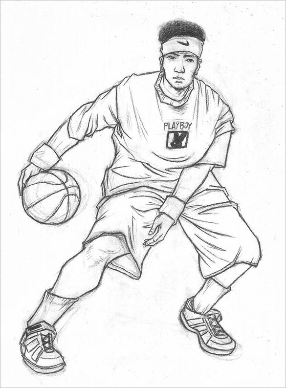 Basketball Best Drawing