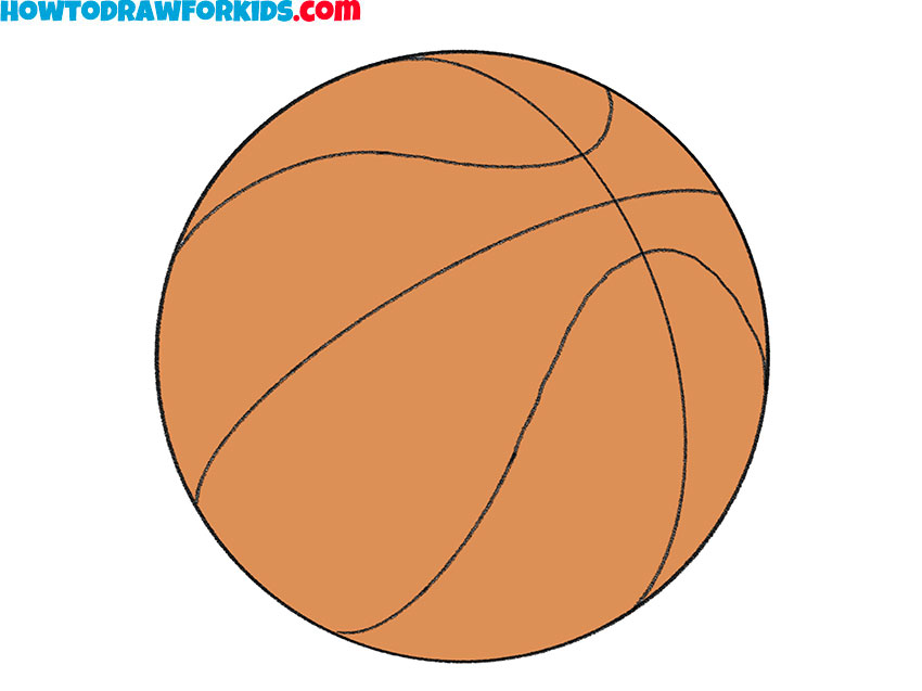 Basketball Drawing Image