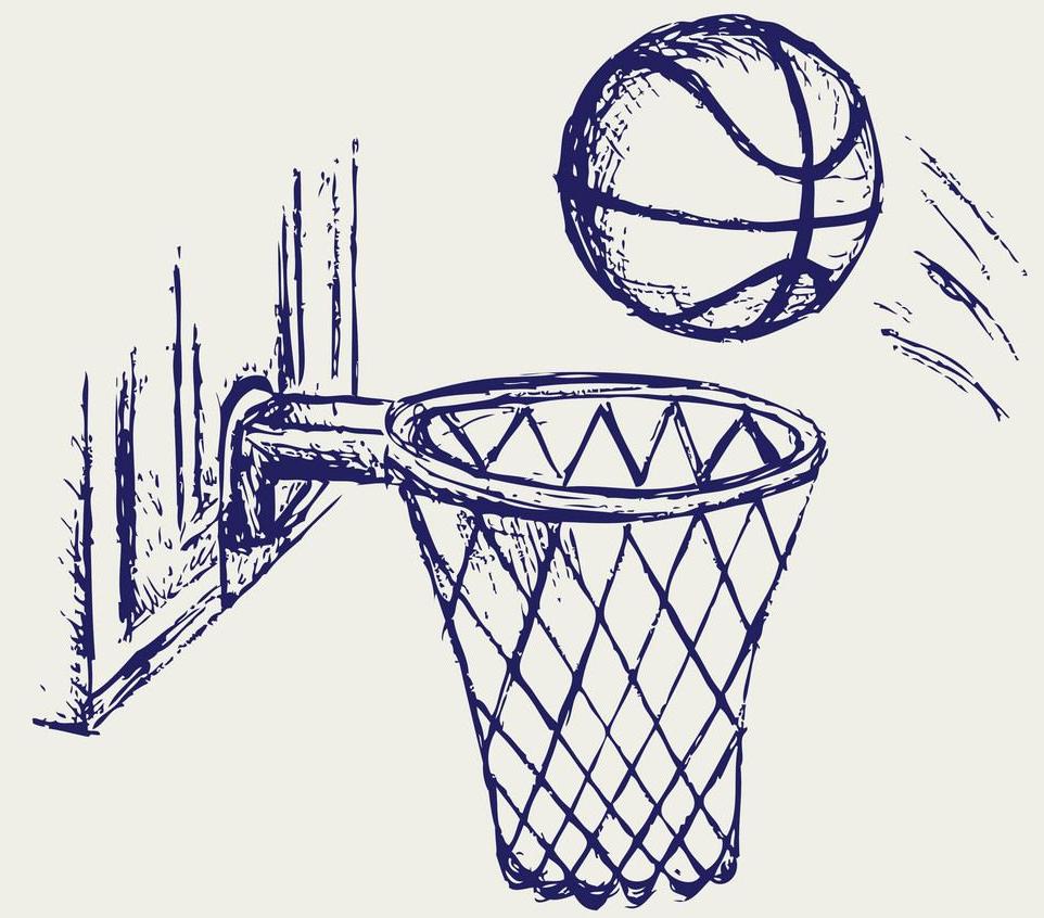 Basketball Drawing Pic