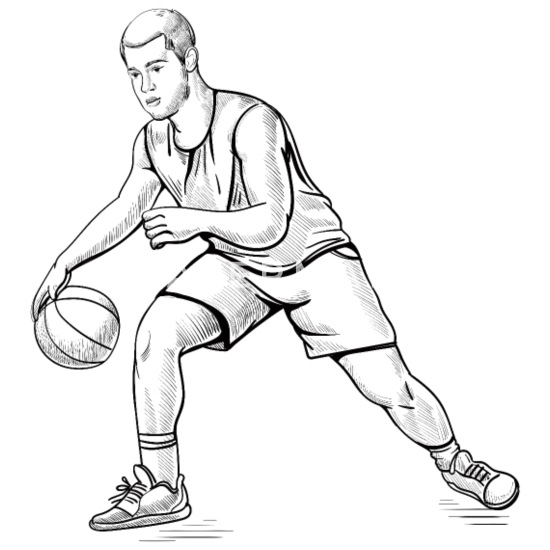 Basketball Drawing Picture