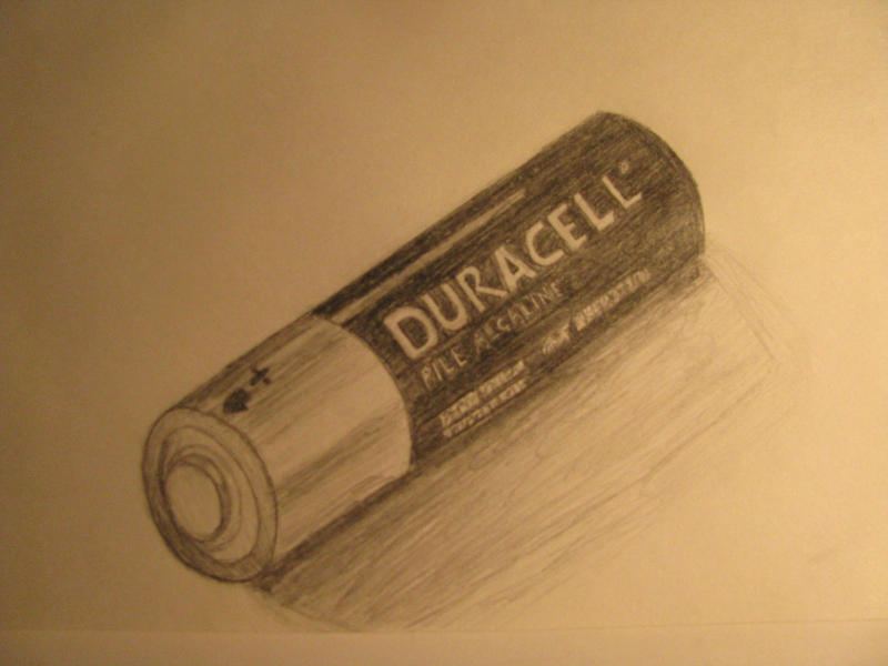 Batteries Drawing Photo