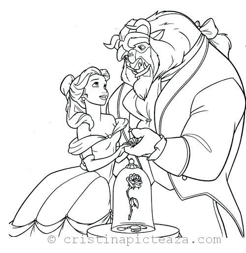 Beauty and The Beast Drawing High-Quality