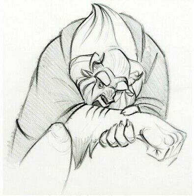 Beauty and The Beast Drawing Photo
