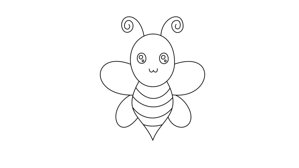 Beehive Drawing Beautiful Image