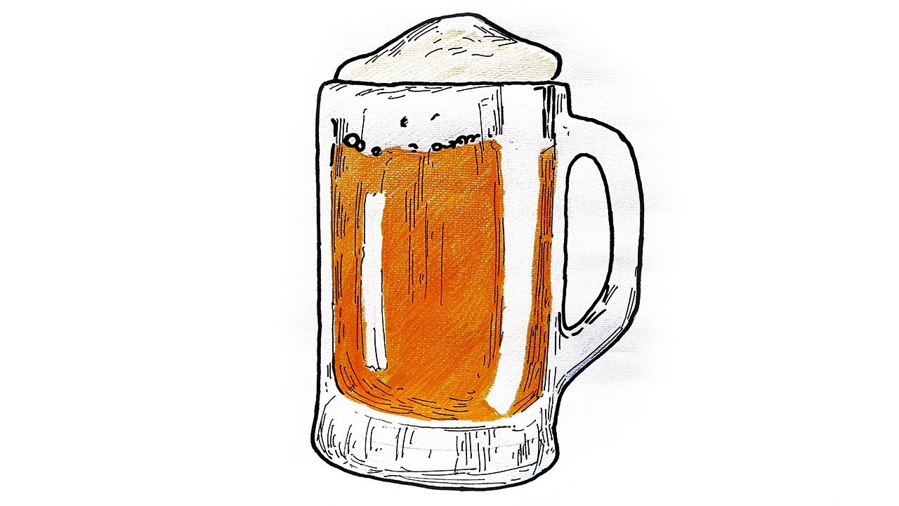 Beer Drawing Pic